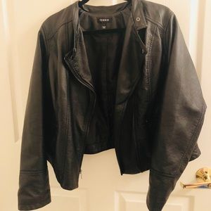 Faux leather Moto jacket